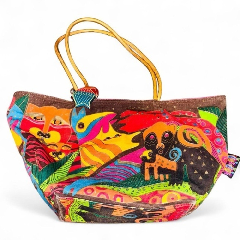 LAUREL BURCH Jungle Paradise Tote Bag